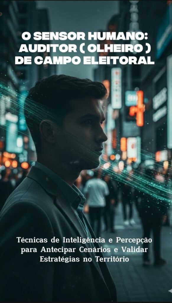Capa de O Sensor Humano: Auditor (Olheiro) de Campo Eleitoral